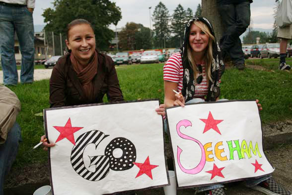 Seehamer Supporterinnen