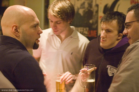 Intensive Diskussionen nach dem Film mit Thomas Tesar...