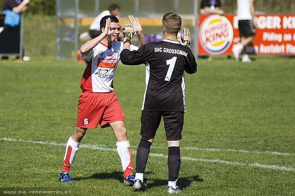 Unglaublich, aber wahr: Der SSC Gro�gmain geht mit 2:1 in F�hrung