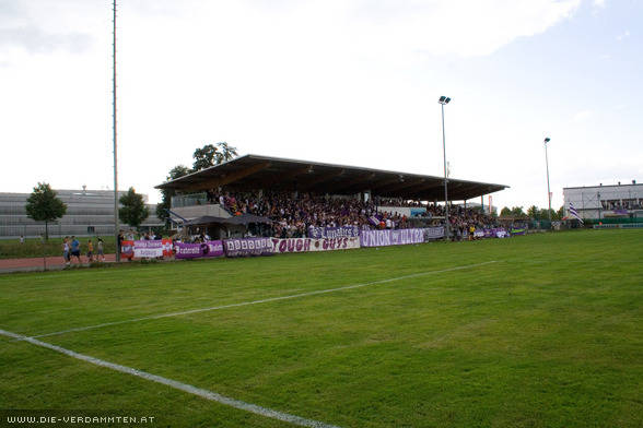 Die Sportanlage West: neue Heimst�tte der Austria