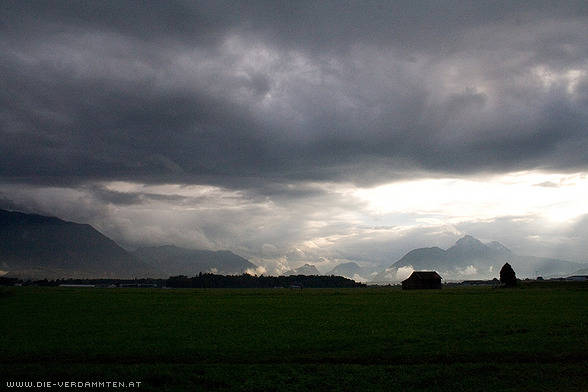 Blick Richtung Flughafen