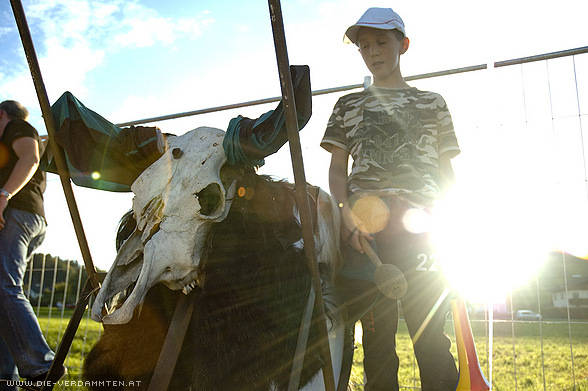 Feierabend f�r die Obertrumer Anh�nger