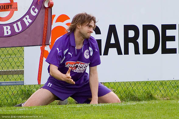 Mario Lenz, der mit seinen 3 Treffern zum Matchwinner wird