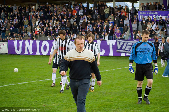 Abersee-Coach Stephan Durkovic vor Beginn der 2. Halbzeit