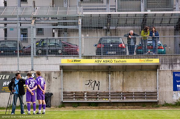 Mittlerweile schon gewohnt: Interviews nach dem Spiel