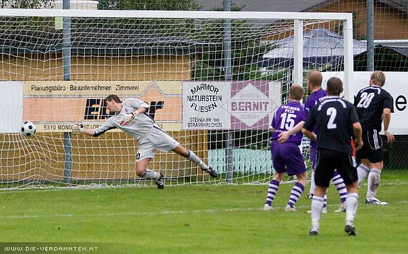 ... was zum 0:1 Pausenr�ckstand f�hrt