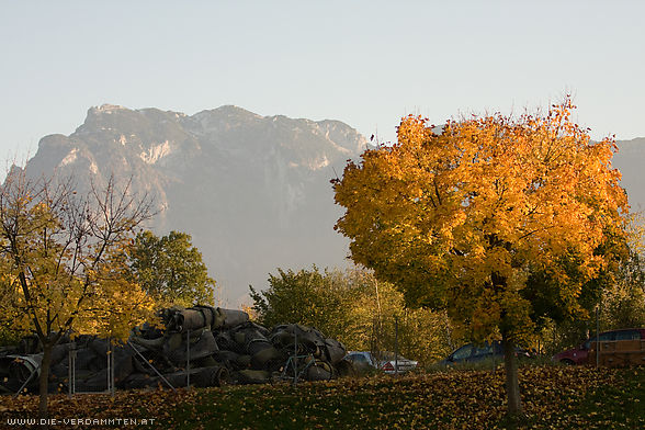 Ein sch�ner Herbsttag geht zu Ende. Und der Herbstmeister hei�t heuer Kuchl.