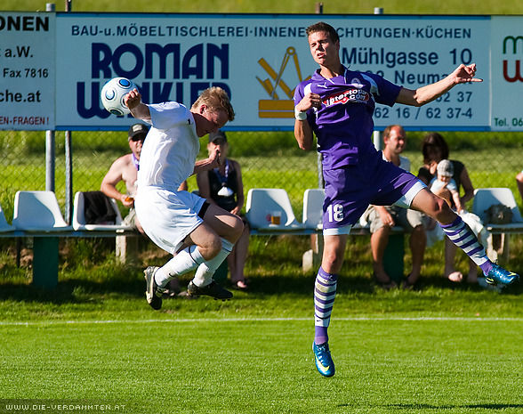 Debut in der Kampfmannschaft f�r Christof Schober