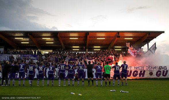 Dank an die Fans