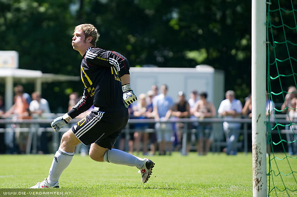 Hallein-Goalie Silvio Zanchetta