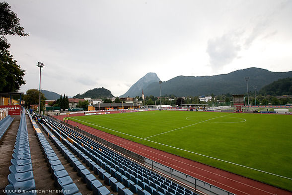 Das Grenzlandstadion zu Kufstein