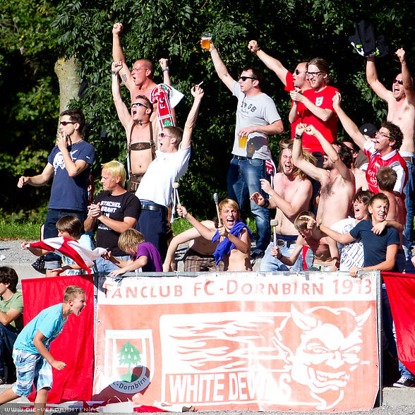 Noch in der ersten Halbzeit kann Dornbirn das Spiel drehen