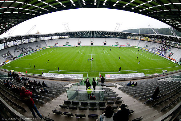 Tivoli Stadion von innen