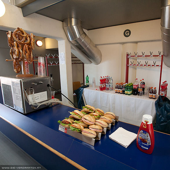 Die Gastro ist ger�stet