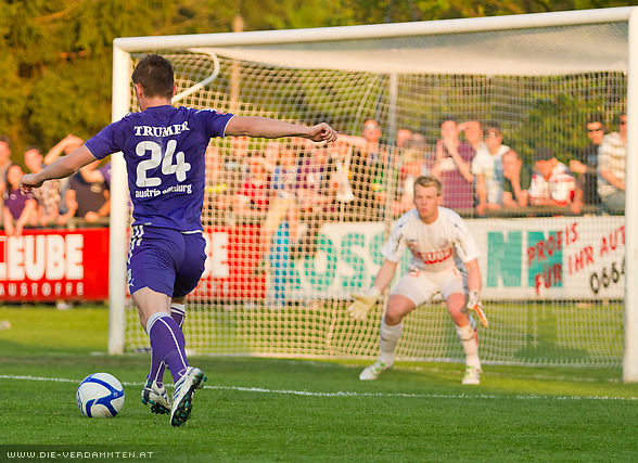 In der 73. Minute erzielt Marko Vujic nach schöner Einzelaktion das 1:0