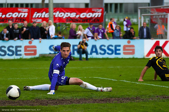 H�chst-Goalie Mathias Nagel hat zum dritten Mal das Nachsehen