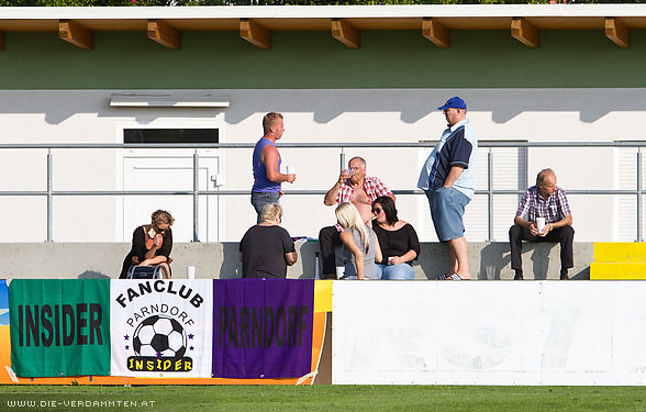 Der Parndorf-Fanclub bleibt gelassen