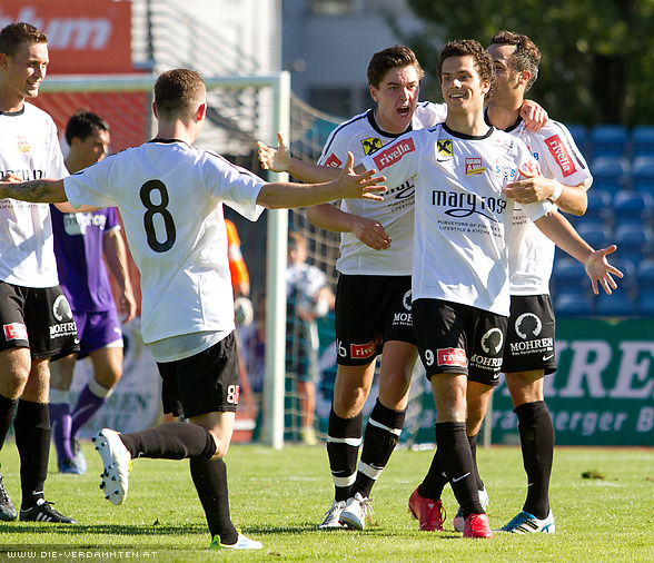 Elvis Alibabic erzielt das 1:0