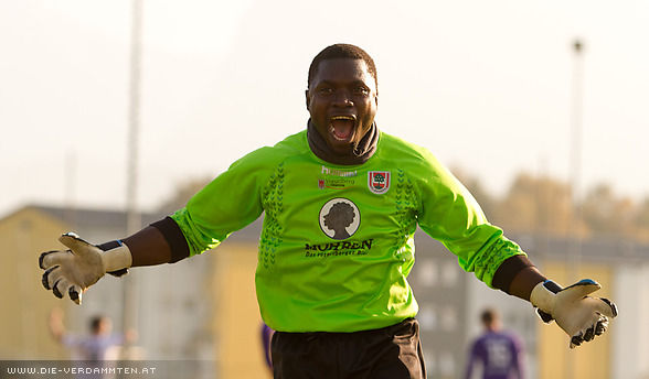 Dornbirns Tormann Joshua Ndybisi