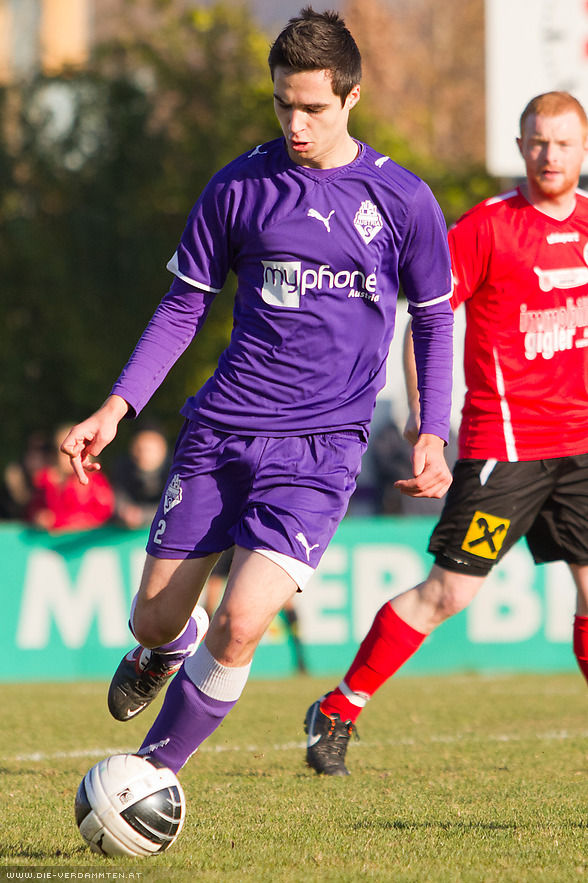Premiere in der Kampfmannschaft: Ivan Rados