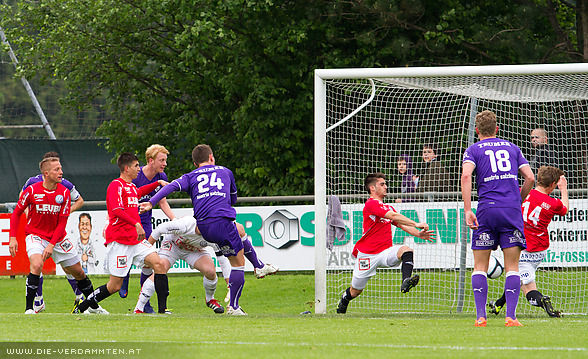 Vujic mit der Riesenchance auf das 2:0