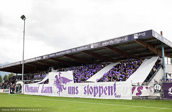 Choreo vor Beginn des Spiels