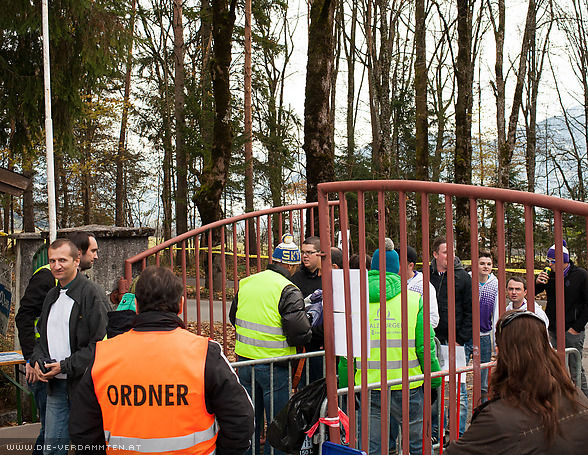 Einlass zum G�stesektor