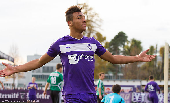 Karim Onisiwo nach seinem Treffer zum 3:0