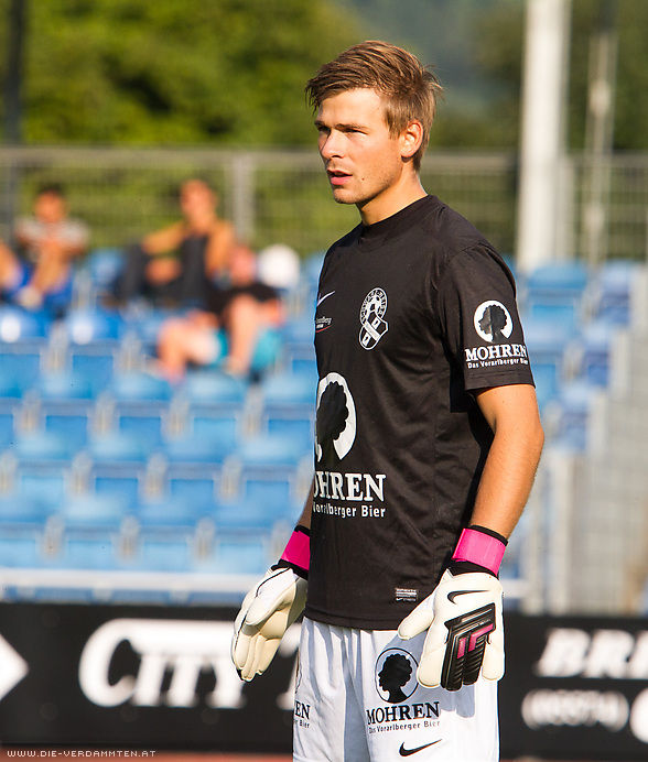 Bregenz-Goalie Florian Kloser