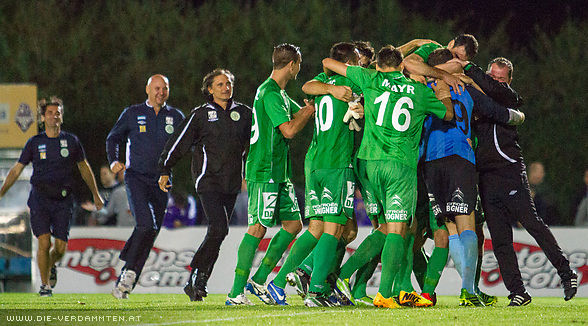 Mattersburg ist am Ende die gl�cklichere Mannschaft