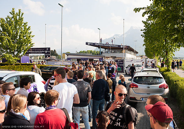 Gro�er Andrang am Tag der Arbeit