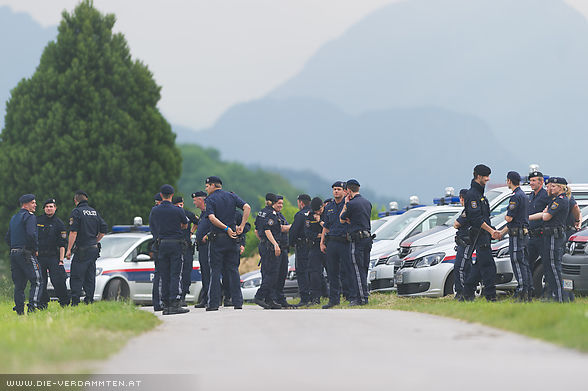 Polizeischutz
