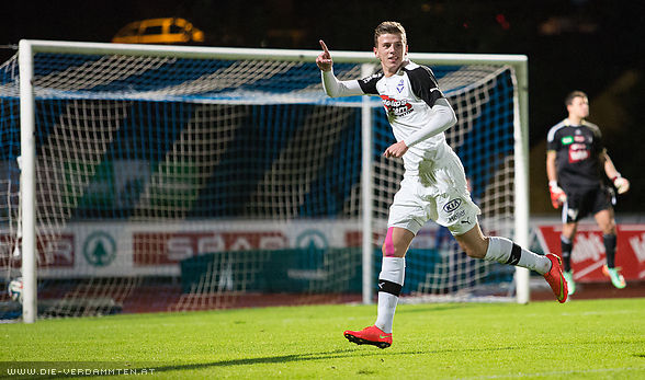 Halid Hasanovic trifft in der 55. Minute zum 2:0