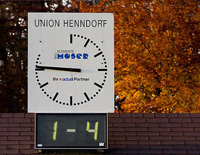 Tief stehen, hoch verlieren